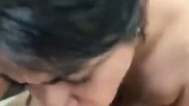 Gorgeous Indian blowjob girl mouth watery suck