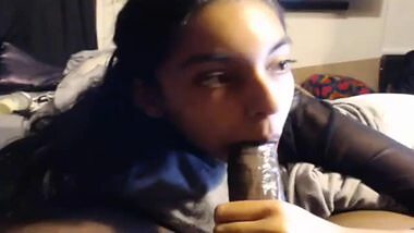 Sexy Paki sucking the black and big cock