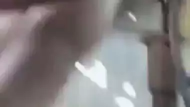 Fair big boobed Indian local girl