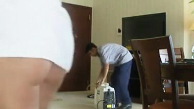 Indian Bhabhi flashing boobs and ass
