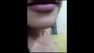 Sexy big boobs bhabhi exposed her asset on demand