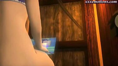 Busty Blonde Rides Cock