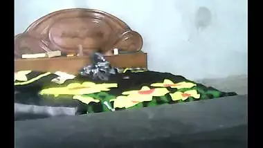 Hidden webcam catches a hot college slut fucking her landlord