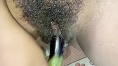 Masturbating With Brinjal (part-2)