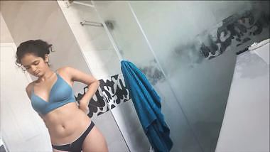 Hairy pussy teen Indian 19yo sister wearing dress