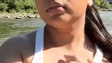 Sexy Indian Wife Shows Boobs