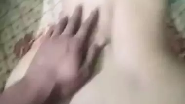 Huge boobs fucking aunty in sex mood with neighbor