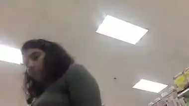 THICK TAMIL GIRL VTL GREY SPANDEX