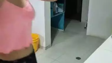 Grandma Walking In when Teen Girl Getting Backshots from Her Uncle