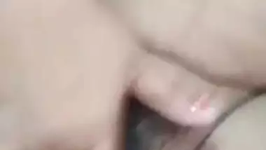 Desi rubbing pussy while fucking