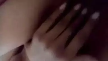 Sexy Indian Girl Fingering Selfie