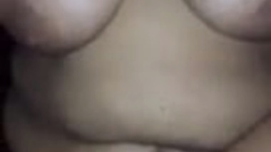 BBW wife pegging her man