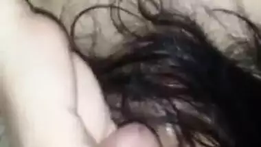desi hot wife pussy fingered by sex toy and hubbys cock sucking