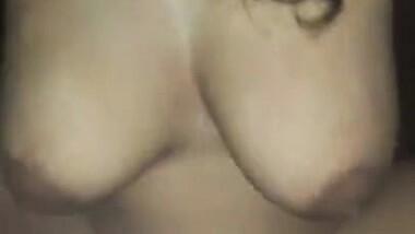 Wife with big boobs with a stranger