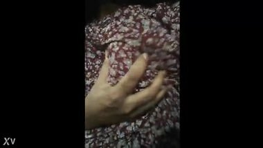 indian aunty her nice boobs press on web cam