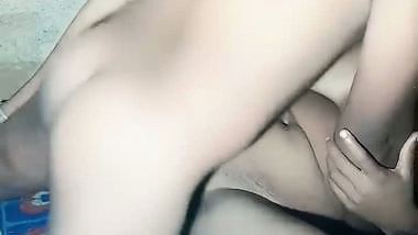 Dehati sex of a man fucking his wife in a standing position