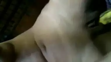 Hot Punjabi girl masturbating with a banana