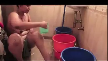 South Indian bhabhi caught by devar during washing clothes