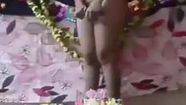 Desi nude girl stripping in front of boyfriend in his birthday
