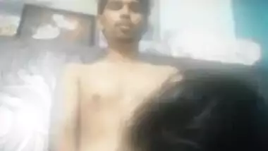 Beautiful Bhabhi Fucking from Behind Saying ” Janu Dard Ho Raha Hai”