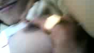 Gil showing Big Boobs in Car