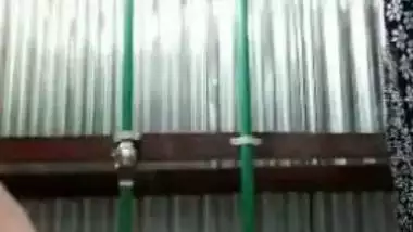 Dehati Dhaka hottie fully naked tease show from tin shed