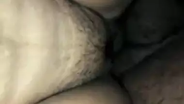 Desi wife hairy pussy doggy fuck with wife moaning loud