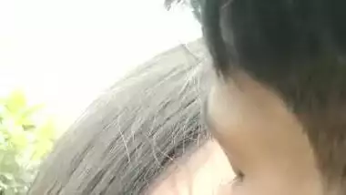 Assamese college lovers enjoying outdoorsex