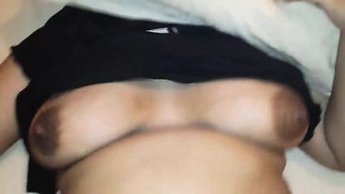fucking my indian muslim big tits hijabi bbw desi wife p1
