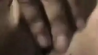 Desi very hot bhabi fingering pussy selfie video