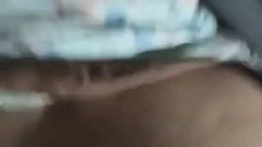 Quick doggy style sex of a big-ass lady