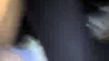 Indian village girl plays with cock while on Honda scooter