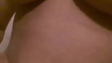 Bihari Girl Doing Her Own Boobs Massage