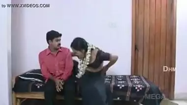 Telugu aunty satisfying a client for the first time