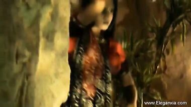 Indian Beauty Does A Sexy Dance As She Reveals A Tit