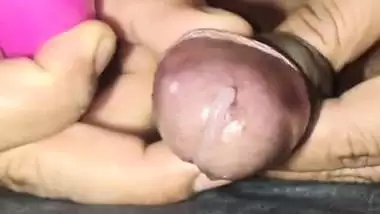 Tamil Wife husband close up cumming