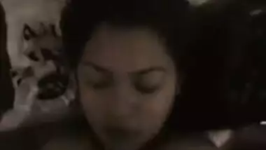 Big boob USA based Indian housewife getting...