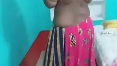 Today Exclusive- Tamil Wife Boobs Video Record By Hubby