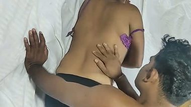 Desi bhabhi foreplay hot romance with horny devar