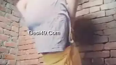 Cute Desi Village Girl Showing Her Boob And Bathing Part 9