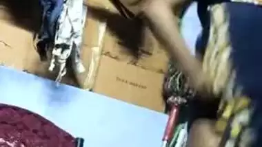 Indian wife caught changing dress 