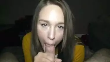 She Let Me In Her Tight Pussy But Begged For A Mouthful Of Cum!