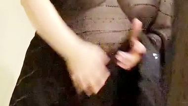 Transparent saree boobs show and naked video of busty wife