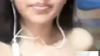 Desi Cute girl Video call with lover-1