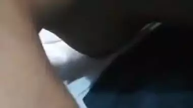 Sexy college girl making video of her hot pussy