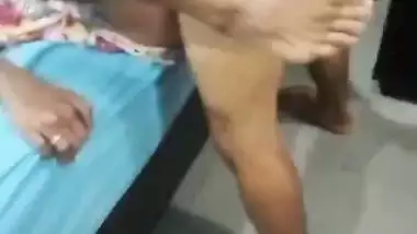 Cuckold sex of husband seeing his wife fuck her colleague