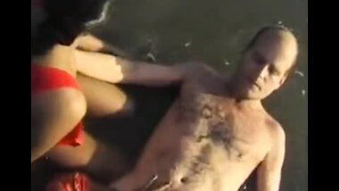 NRI outdoor threesome group sex videos