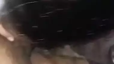 Paki wife sucking dick of her husband in POV cam
