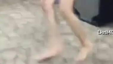 Naked Paki chick can't stop dancing and there should be XXX solution