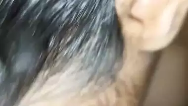 Indian beautiful girl sucking husband cock